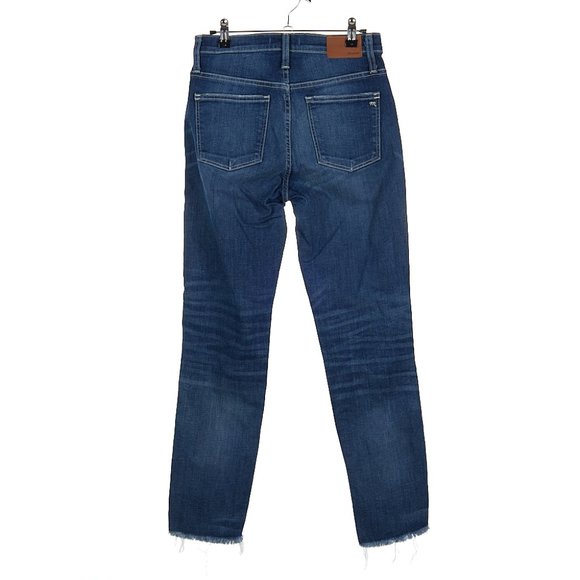 Madewell Slim Straight Jeans: Raw-Hem Edition Women's 27 - Picture 6 of 9